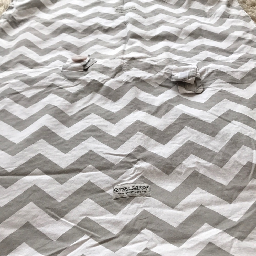 Car seat canopy cover